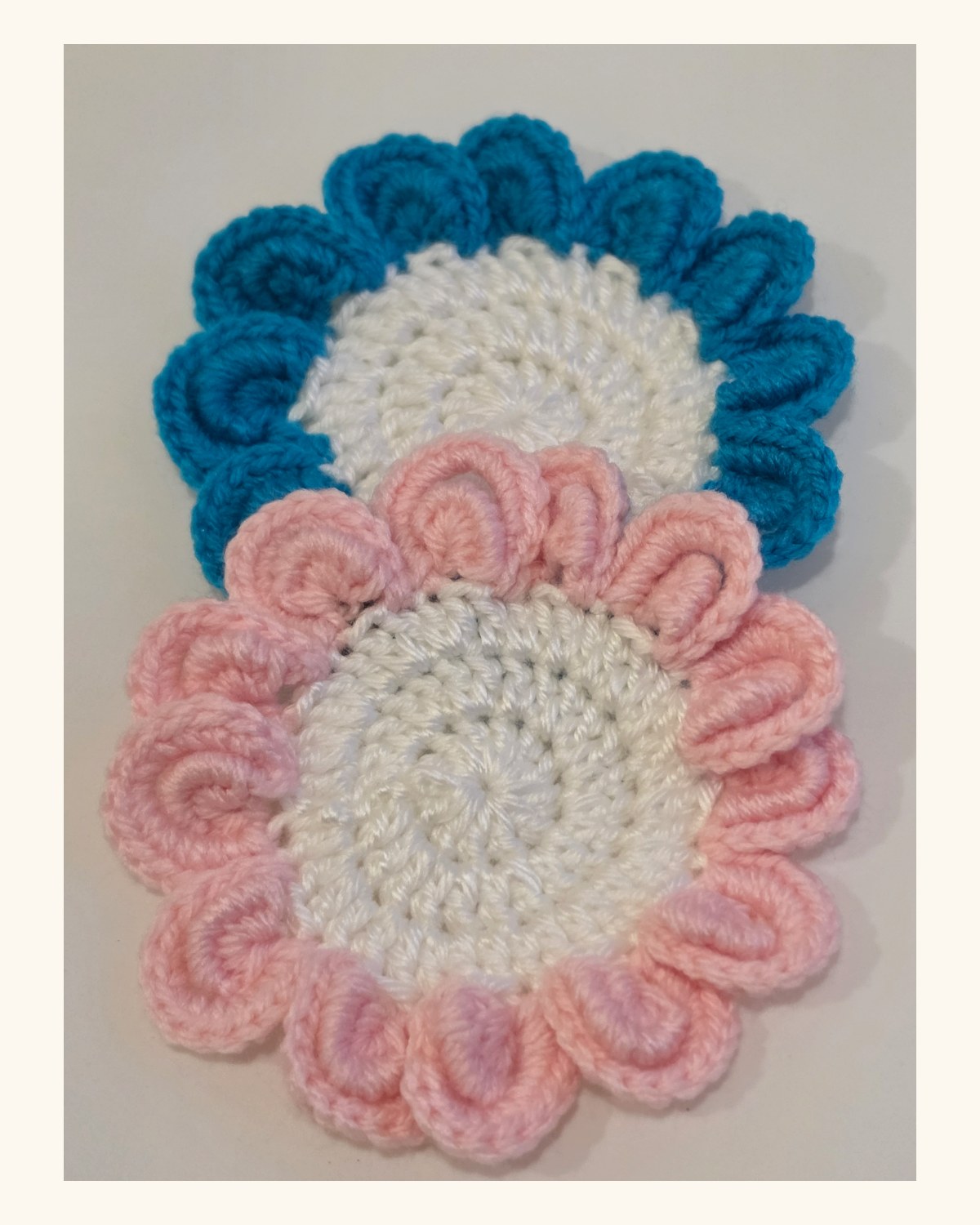 Crochet coasters · photo 2