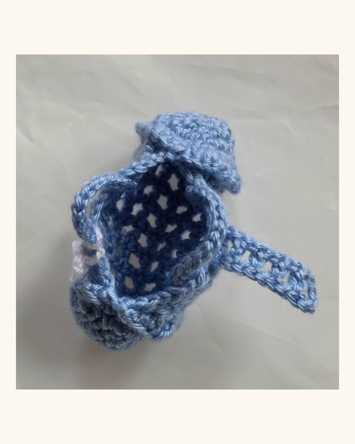 Handcrafted Mini crochet keychain bag · photo 3