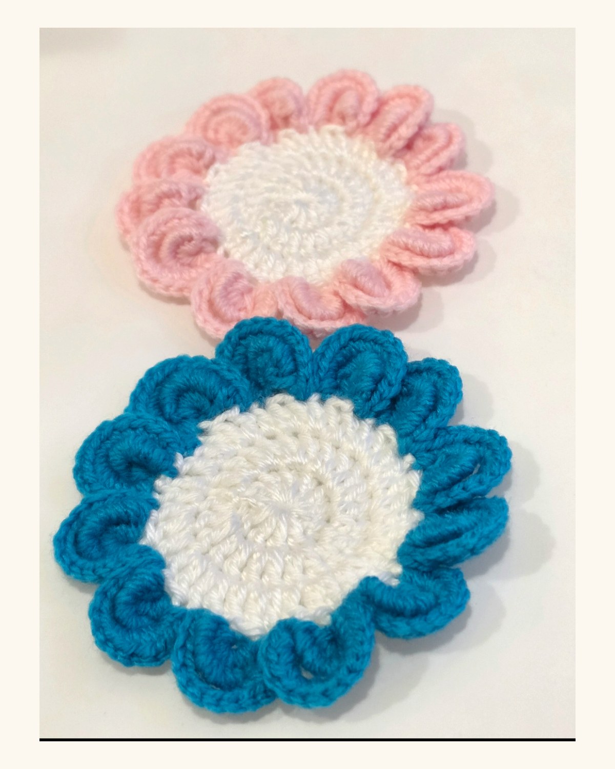 Crochet coasters · photo 1